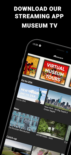 Android application Museum TV screenshort