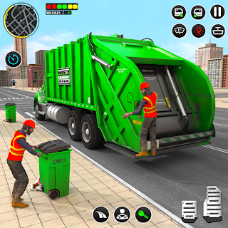 Trash Truck Game Offline Games apk