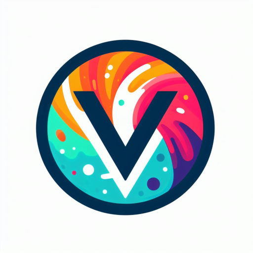 The V logo