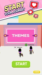 Famous Fashion - Dress Up Game