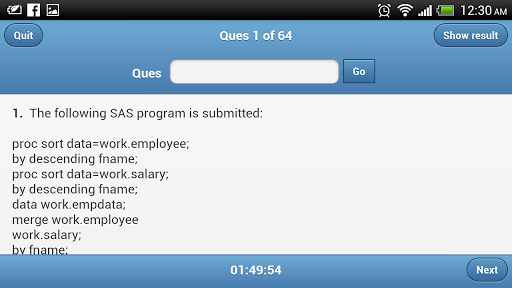 Base SAS Practice Exam Pro