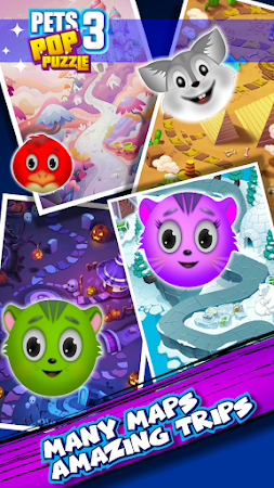 Game screenshot Pets 3 Pop Puzzle apk download
