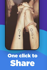 Screenshot 4 Couple Tattoo Designs android