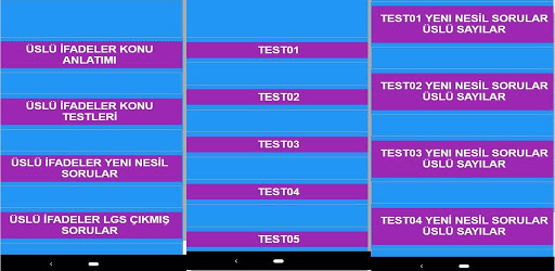 LGS MATEMATİK ÜSLÜ İFADELER