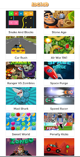 Android application LogLod Games screenshort