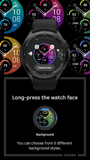 BRN109 : Watch Face screenshot 4