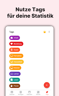 TimeTune Terminplaner, Routine Screenshot