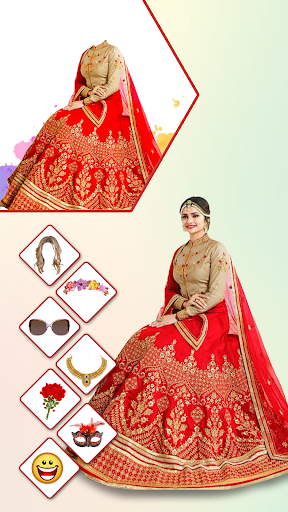 Women Lehenga Choli Photo Suit Screenshot 2 - AppWisp.com