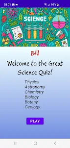 Great Science Quiz