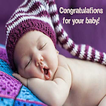 Cover Image of Herunterladen New Born Baby: Greetings, Photo Frames, GIF Quotes 2.1.42 APK
