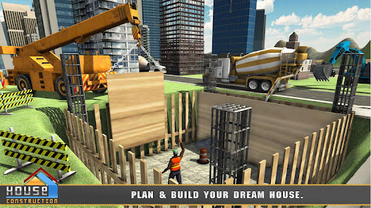 Captura 5 House Construction Truck Game android