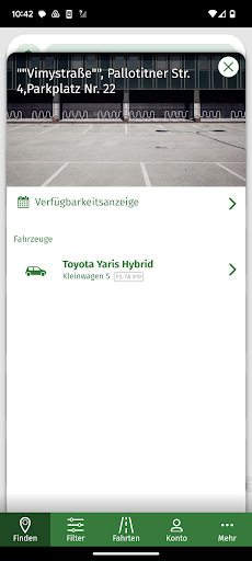 Stadtteilauto Freising Screen 3