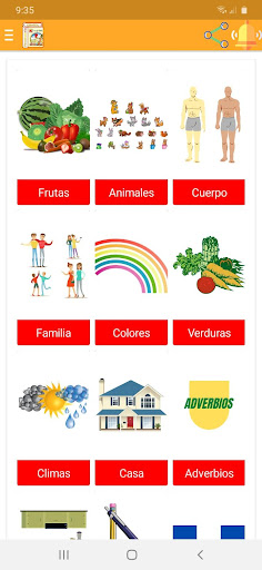 Vocabulario Kaqchikel Screenshot 1 - AppWisp.com