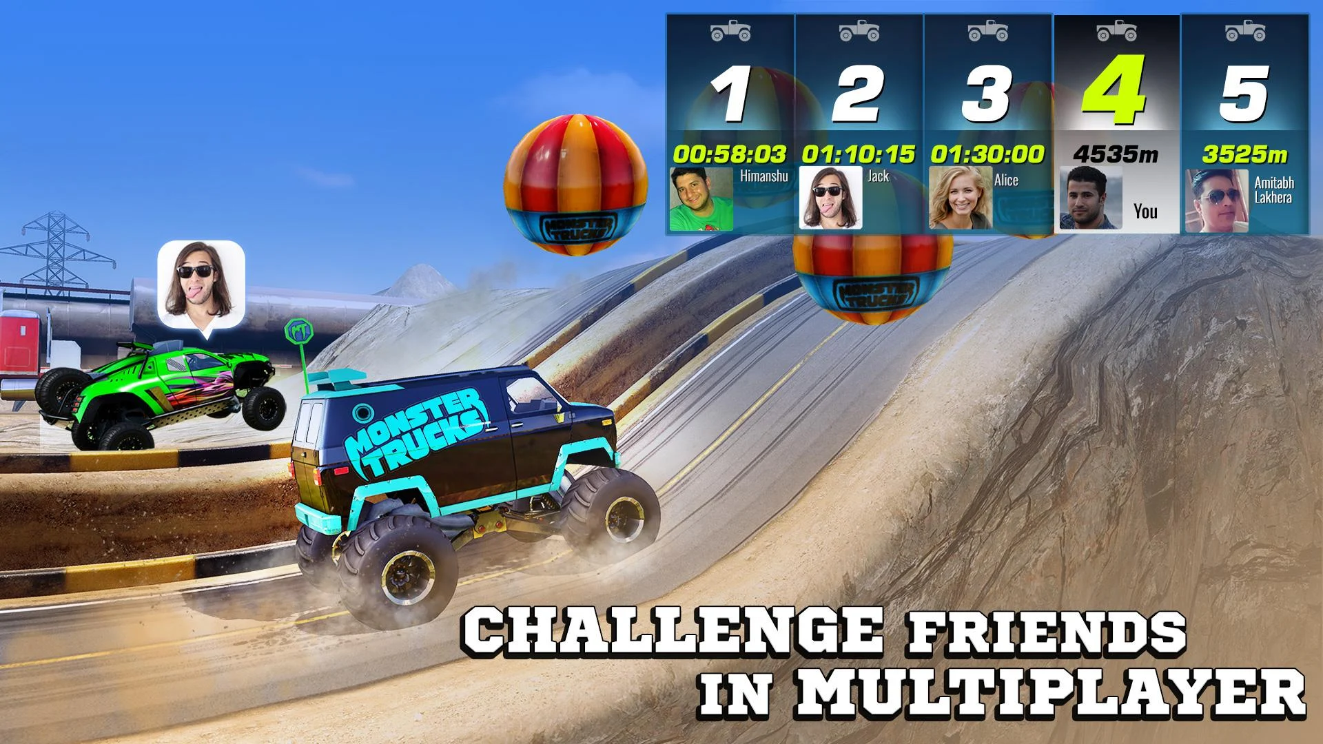 monster truck racing 2024 mod apk unlimited money