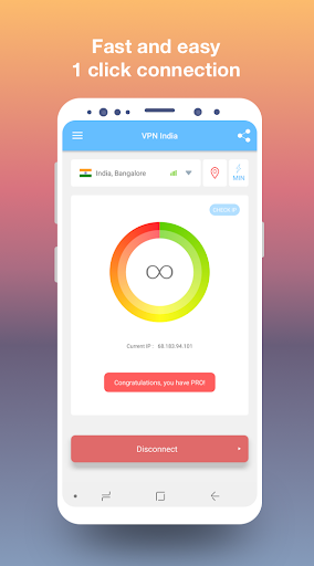 VPN India get free Indian IP v1.52 Premium APK v 1.52 MOD APK