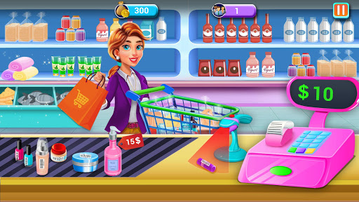 Shopping Mall Cashier - Cash Register Games  screenshots 1