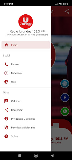 Radio Urundey 103.3 FM Screen 2