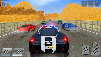 Police Car Traffic Racing - Car Driving Games 2021