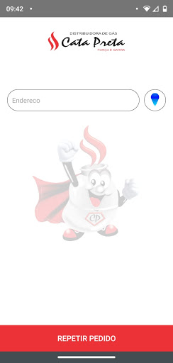 Android application Gas Cata Preta screenshort