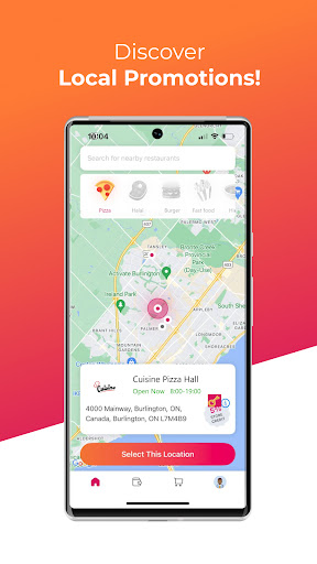 Android application Glasy - Food Rewards App! screenshort