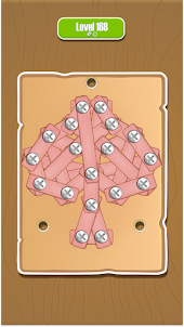 나무 너트 볼트 - 퍼즐 게임