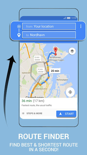 AR GPS Navigation 2021 GPS Map Screenshot 2 - AppWisp.com