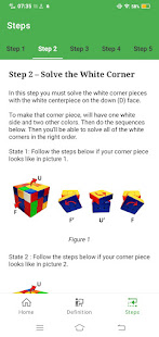 Rubiku2019s Cube Step by Step 1.10 APK screenshots 4