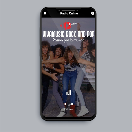 Android application Viva Music Rock and Pop screenshort