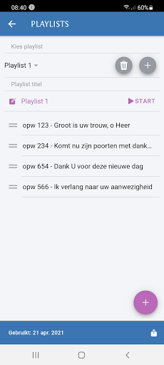 Opwekkingsliederen Screen 3