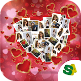 Heart Shaped Collage icon