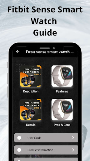 Fitbit Sense Smart Watch Guide Screen 2