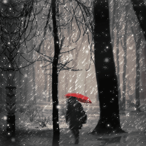 Winter Mood Night - Wallpaper logo