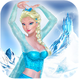 Ice Queen Dress Up Game icon