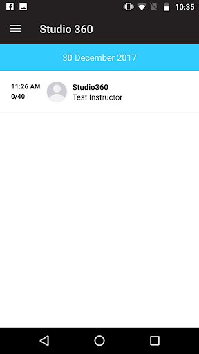 Studio360 Cycle Screen 2