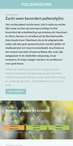 Pollennieuws Screen 2