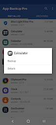 App Backup Pro - apk restore