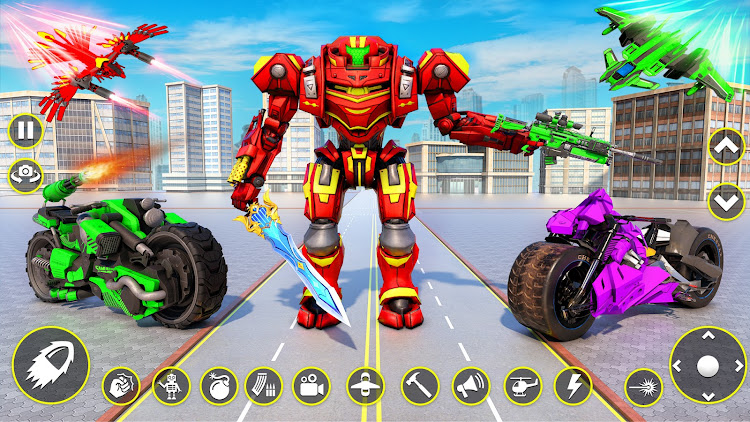 Futuristic Bike Robot War Game - 1.0.1 - (Android)