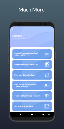 Screenshot of PDF Maker & QR Scanner