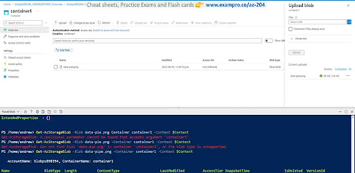 Azure Developer Associate Screen 3