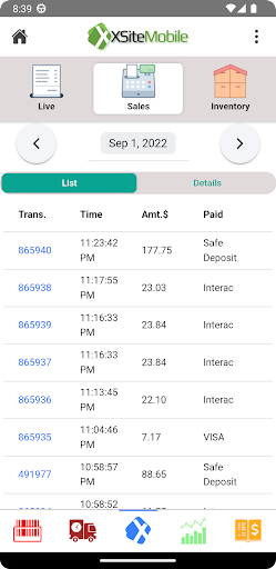 xsitemobile Screen 2