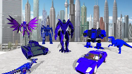 3D Robot Transformer Game