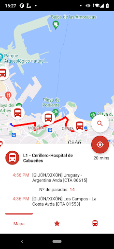 Bus Gijón Screen 3