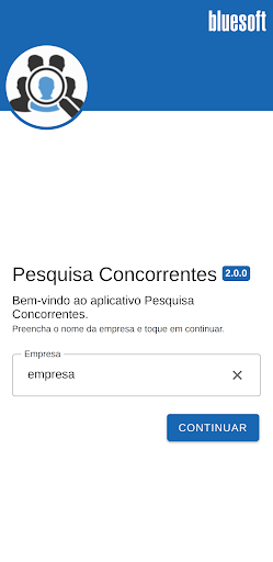 Android application Pesquisa Concorrentes screenshort