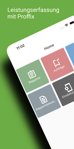 Android application pfx Leistung für Proffix Px5 screenshort