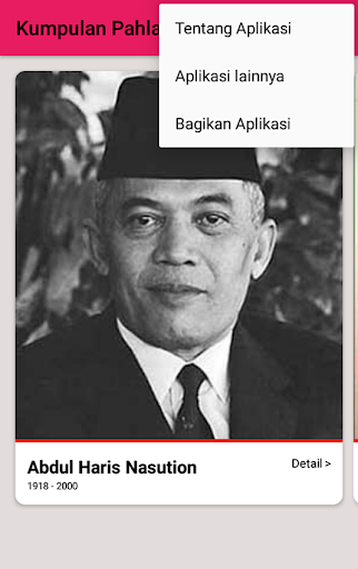 Kumpulan Pahlawan RI Screen 2