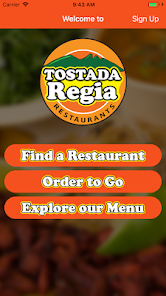 Tostada regia menu best sale