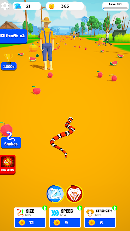 Game screenshot Idle Snake World:Hunting Fight mod apk