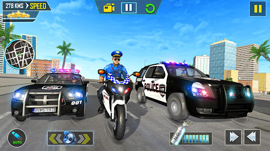 US Police Motorbike Chase Game apkdebit screenshots 7