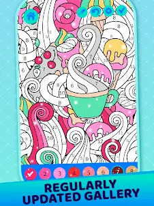 Funny Doodle Coloring Book
