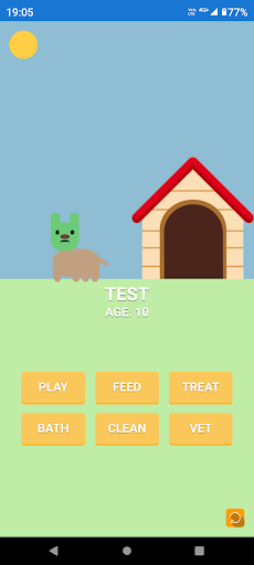 Android application myPet screenshort